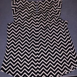 Chevron dressy tank